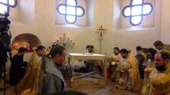 Київ: Патріарх Філарет освятив Малу Софію.(ФОТО)